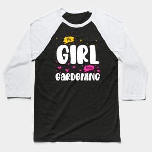 This Girl Loves Gardening - Blooming Enthusiast Graphic Baseball T-Shirt